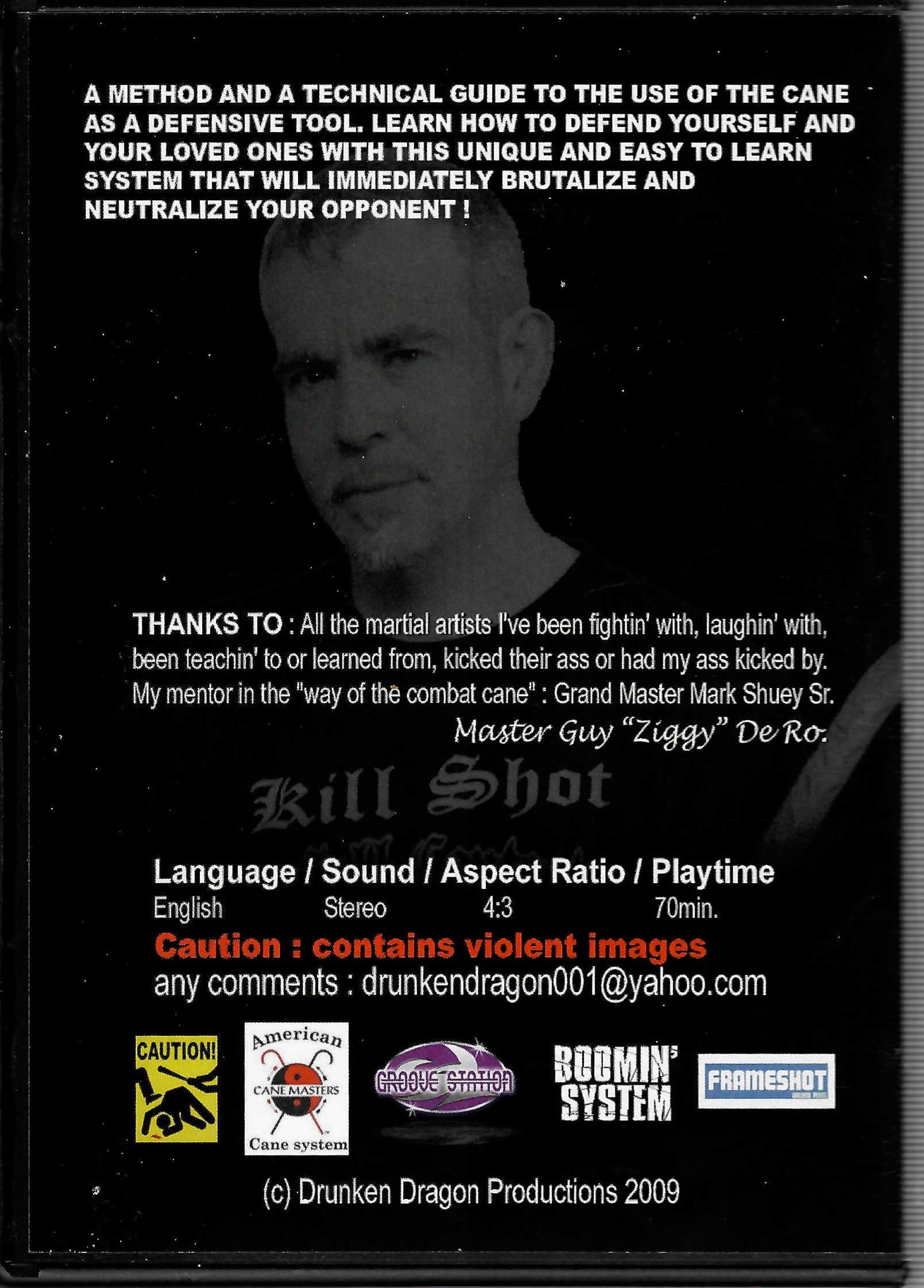 Combat Cane - Street Techniques - Part 2 DOWNLOAD ONLY