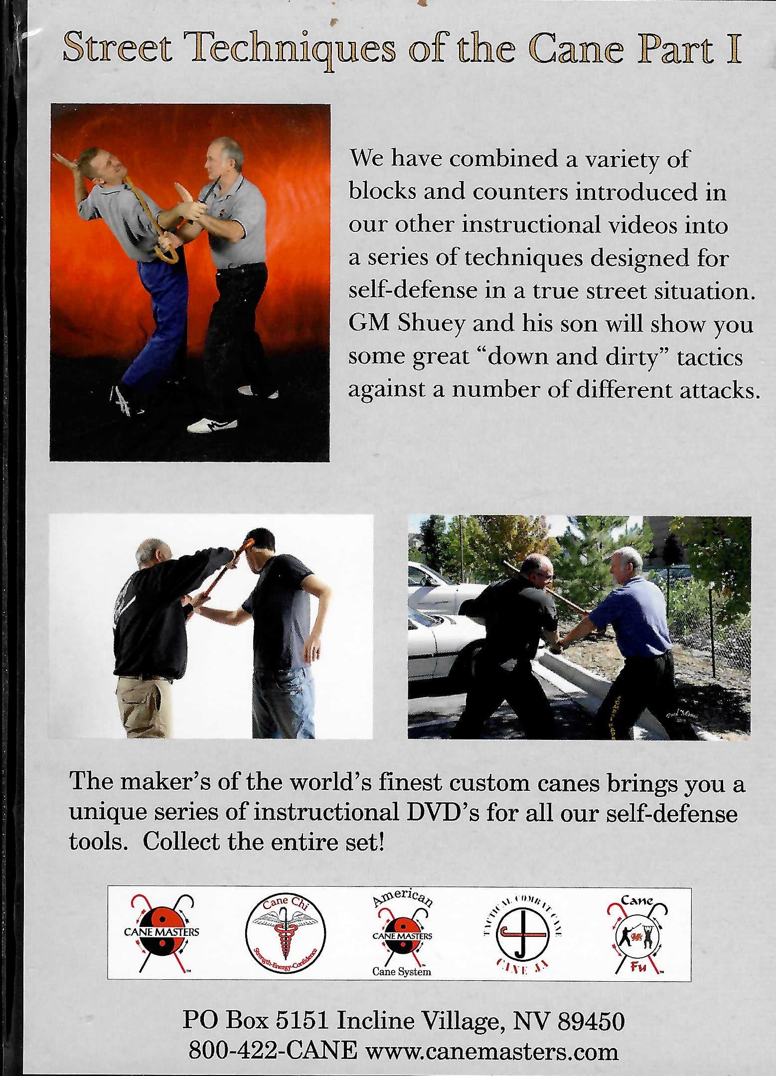 Street Techniques of the Cane - Part 1 Digital Download