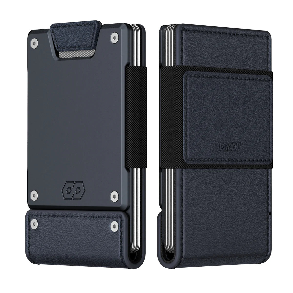 The Nautilus | Blue Full Grain Leather & Ocean Blue Metal