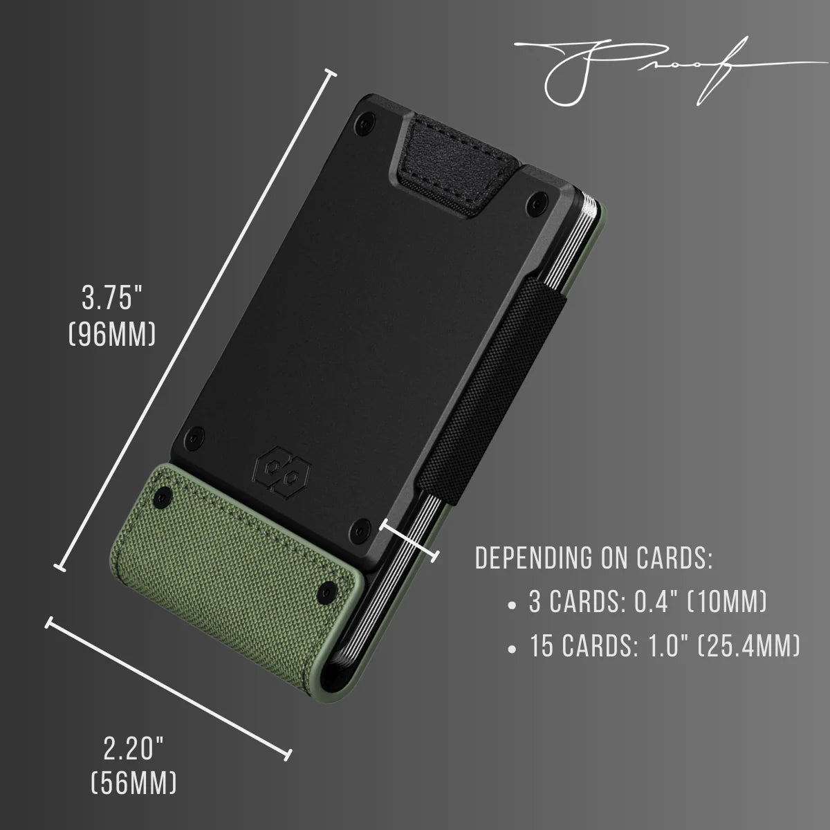 The Sentinel | Olive Drab Ballistic Nylon & Matte Black Full Grain Leather