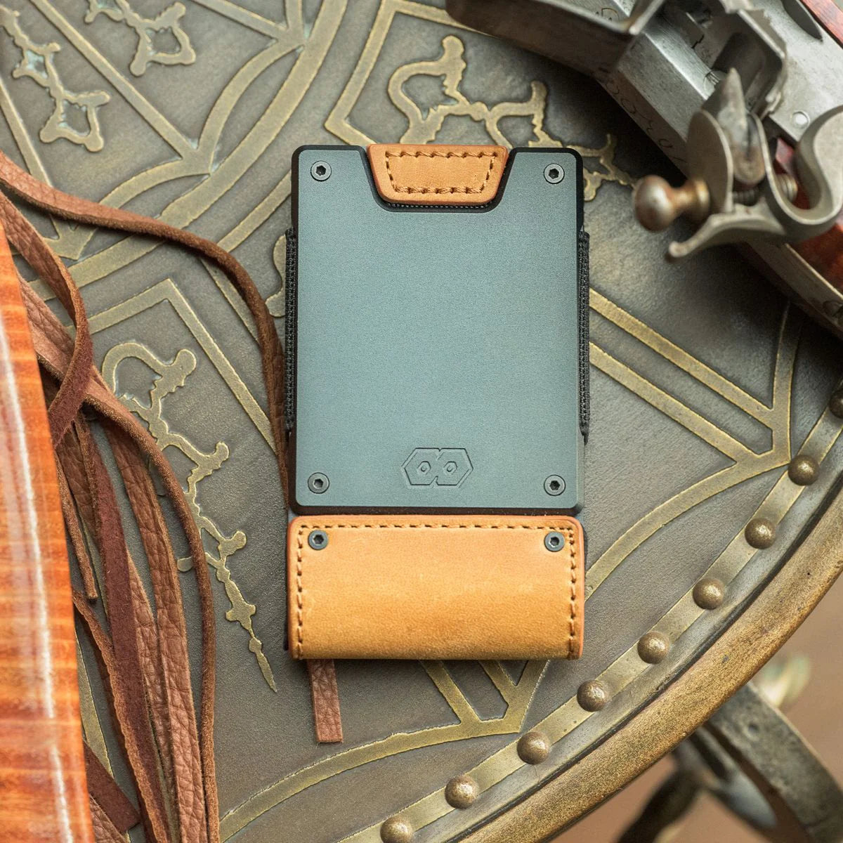 The Executive | Tobacco Top Grain Leather & Dark Gunmetal