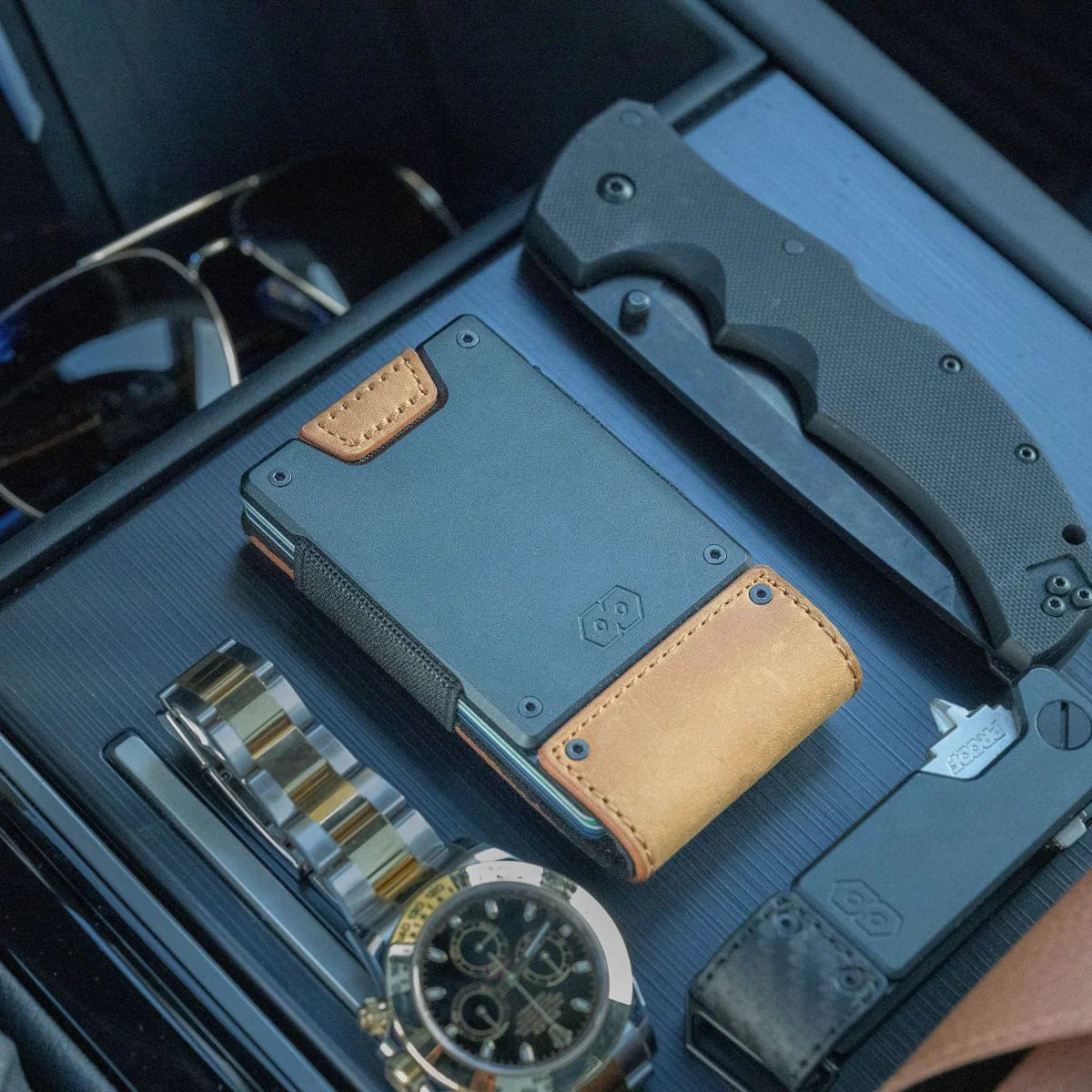 The Executive | Tobacco Top Grain Leather & Dark Gunmetal